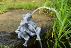 Heissner Teichfigur "Frosch-Paar", 28x18x30cm