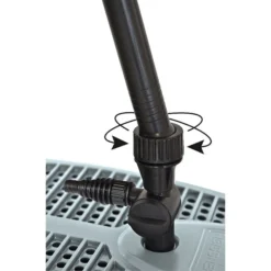 Heissner SMARTLINE Unterwasserfilter-Set Mit Wasserspielpumpe - 1000L/h - 9W UVC (FA1000UV-00) -Heissner All in One Unterwasserfilter Set Neigungsausgleich 1