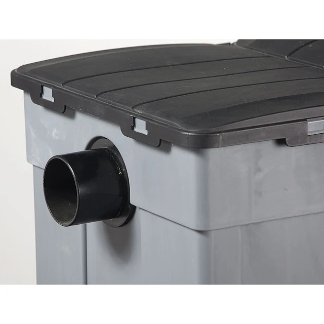 Heissner Durchlauffilter-Set 36m³ - 8100 L/h - 36W UVC (FPU36000-00) – Bild 4