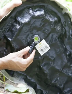 Heissner Bachlaufschale, Felsgrau 62x43x7 Cm (B034-00) -Heissner Heissner Bachlaufschale sandfarben B031 00 Anbringung des Schlauchanschlusses 7