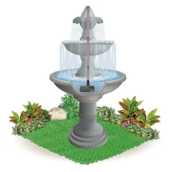 Heissner AQUA STARK ECO Multifunktionspumpe 700-1.400 L/h (P1400E-00) -Heissner Heissner Multifunktionspumpe Aqua Stark eco P700E 00 Illu Springbrunnen