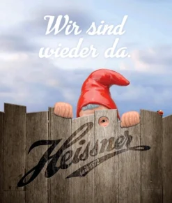 Heissner 22 Heissner -Heissner Heissner ORIGINAL Gartenzwerge Wir sind wieder da