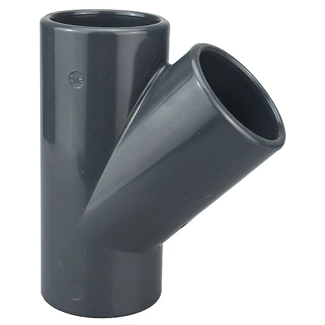 Heissner Klebe-T-Stück 45° (PVC), 50mm (Z745-00) 1 Heissner Klebe-T-Stück 45° (PVC), 50mm (Z745-00)