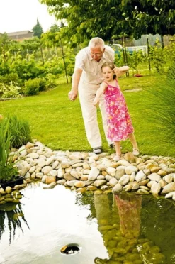 Heissner Standskimmer Mit Bodenteil DN75 (F550-00) -Heissner Heissner Pond Skim Oberflaechenreiniger F550 00 Anwendung 2