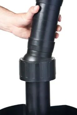 Heissner Standskimmer Mit Bodenteil DN75 (F550-00) -Heissner Heissner Pond Skim Oberflaechenreiniger F550 00 neigbarer Aufsatz