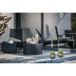 Heissner Rattan-Umrandung Für Terrassenbrunnen (016994-00) -Heissner Heissner Rattan Umrandung fuer Terrassenbrunnen 4