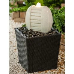 Heissner Terrassenbrunnen Rattan (015157-00)