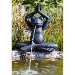 Heissner 27 Heissner -Heissner Heissner Teichspeier Yoga Frosch gross 003298 00