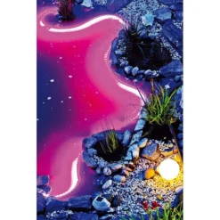 Heissner LED-Band Starter-Set Farbwechsel 500 Cm (L124-T) -Heissner Heissner eco Unterwasser LED Band Starter Set Farbwechsel Pink