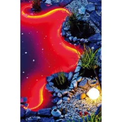 Heissner LED-Band Starter-Set Farbwechsel 500 Cm (L124-T) -Heissner Heissner eco Unterwasser LED Band Starter Set Farbwechsel Rot