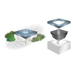 Heissner Terrassenteich (B081-00) -Heissner Illu B081 00 Brunnenanlage mit Teichbecken 2