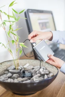 HEISSNER Indoor-Pumpe Mit USB Anschluss (P280-USB) -Heissner P280 USB stibi powerbank anwendung