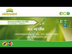 Heissner Teichfilter-Set Mit Wasserspiel FA2000UV-00 (FA2000UV-00) -Heissner Py2aCG8L89Q