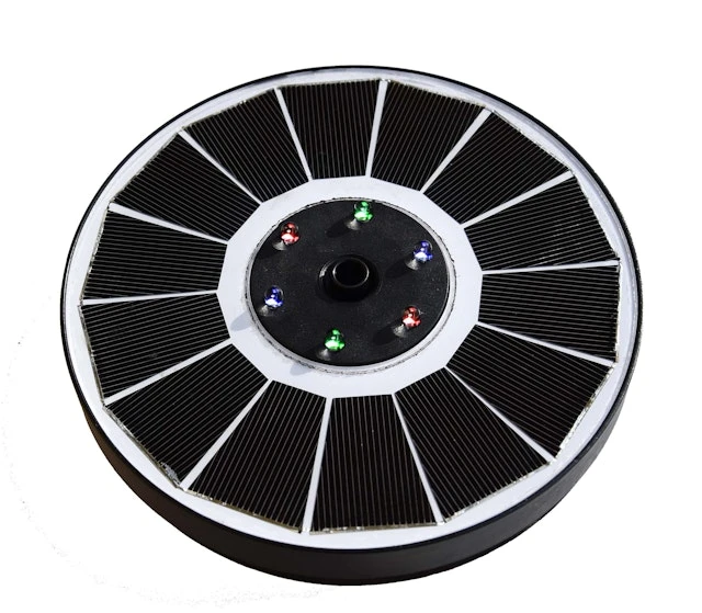 Heissner Solar Teichpumpen-Set Ca.150 L/h Mit LED 1 Heissner Solar Teichpumpen-Set Ca.150 L/h Mit LED