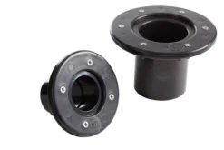 Heissner Beckenwanddurchführung/Anschlussflansch 75mm (Z928-00)