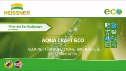 Heissner Smartline ECO Bachlaufpumpe 5000 L/h (HFP5000-00) Ab Modell 2021 -Heissner cKbFtc2H1Uo