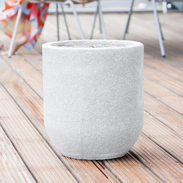 HEISSNER Gartenbrunnen "Zylinder LED", White Color, 41x41x45cm (016608-04) 1 HEISSNER Gartenbrunnen "Zylinder LED", White Color, 41x41x45cm (016608-04)