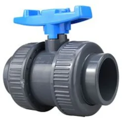 Heissner Klebe-Kugelhahn (PVC), 50mm (Z747-00)